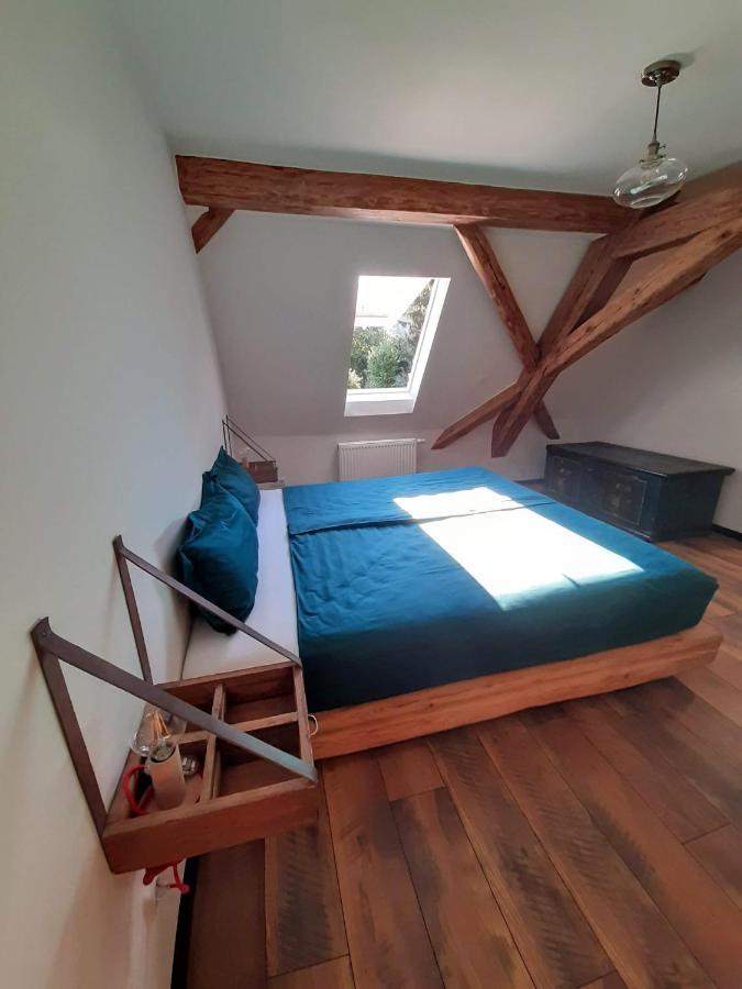 Ferienwohnung Kunst Und Kulturschuppen Hasenmuehle Kammerstein Exterior photo